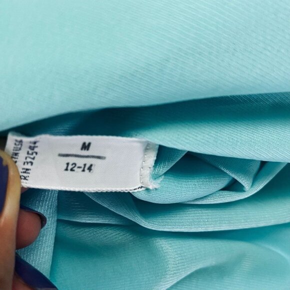 Vintage 1970 Emilio Pucci Formfit Rogers Blue mint Nightgown Robe M medi… - Picture 10 of 10